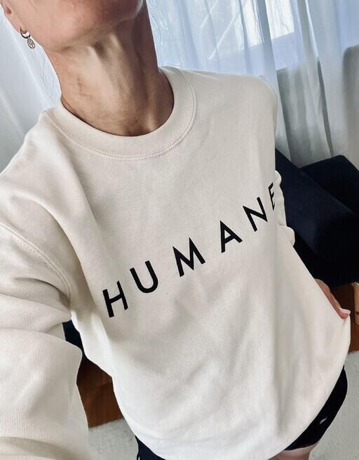 HUMANE Naturvit sweat